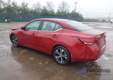 2020 Nissan Sentra Sv Xtronic Cvt from USA, damaged, VIN 3N1AB8CV0LY247102